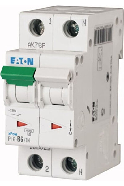 Eaton Întrerupător automat 6A Bipolar AC 106031
