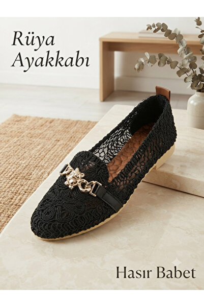Rüya Ayakkabı A Must-Have for Summer: Straw Ballerinas