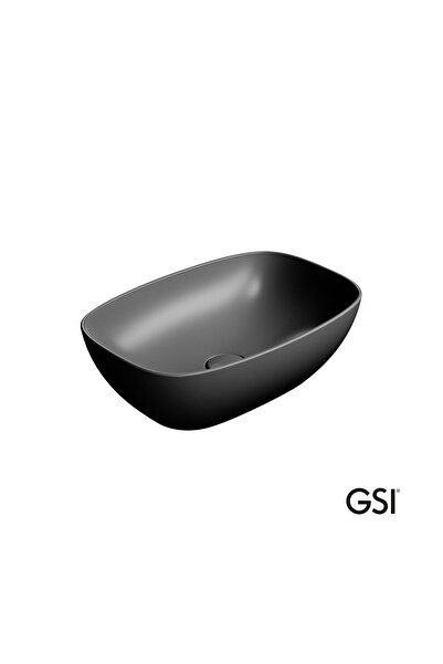 GSI Nubes Επιτραπέζιος Νιπτήρας Πορσελάνης 50x35εκ Ardesia