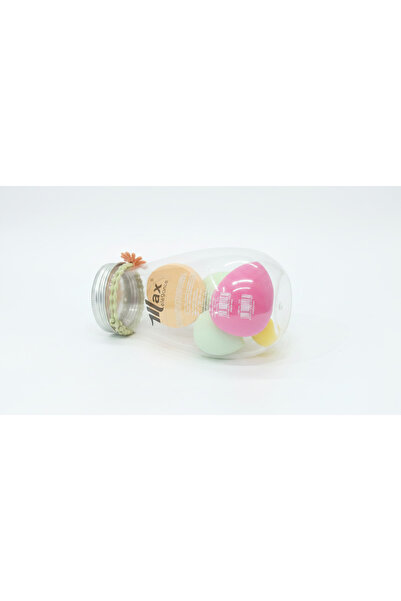 max elegance 4-Piece Makeup Sponge Set for Wet and Dry Use - Multi-Colored