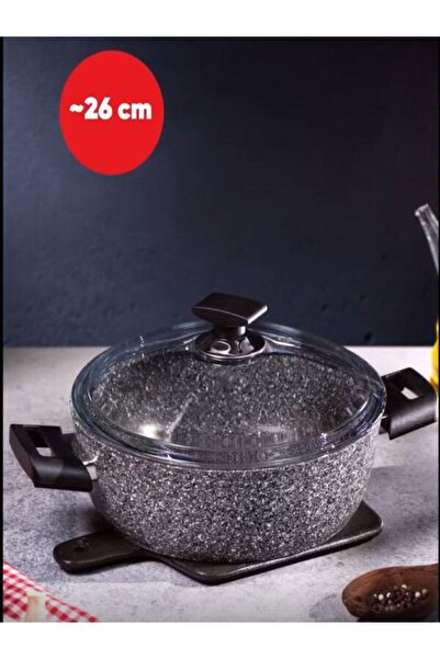 Hisar Optima Atlas Granit Karnıyarık - Rice Pot 26 cm