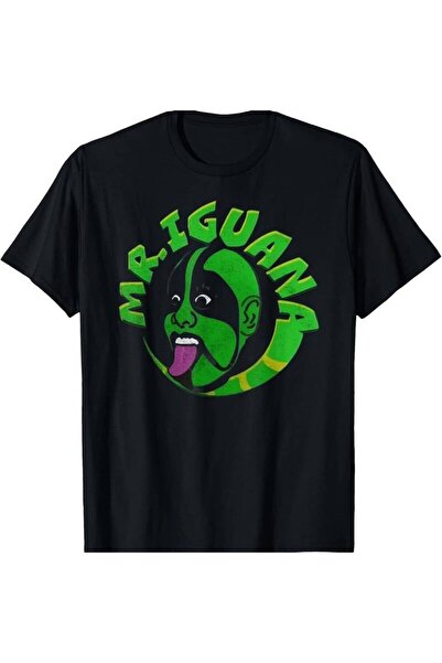 STITCHLY Men'S Women'S Mr Lover Vintage Retro Iguana Print Unisex 100% T-Shir...