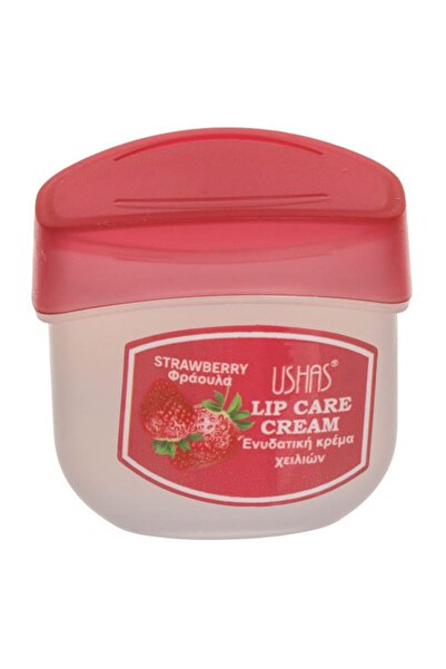 Ushas Cremă hidratantă pentru buze, aromă de căpșuni, 10 g – catifelare și pr...