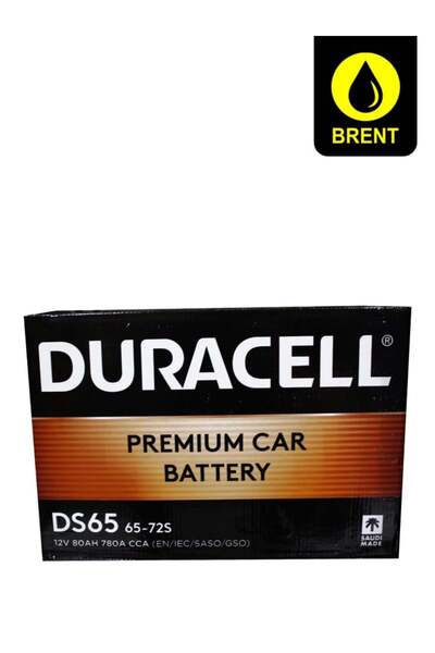Duracell 80 Ampere Original Long Life Car Battery DS65 72-65S 12 V