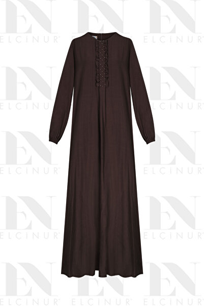 ELÇİNUR 26251 Pearl Detail Dress