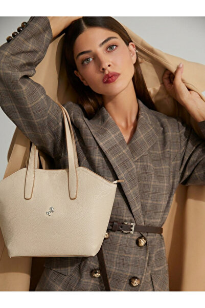 Miami Polo Club Women's Large Size Leather Look Hand Shoulder and Crossbody Bag