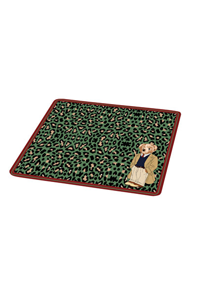 Rosivella Leopard Teddy Bear 6-Piece American Service Set