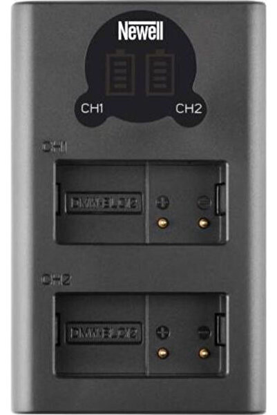 Newell Încărcător dublu de baterii compatibil cu Panasonic Cod: N-CHG-DL-USB-...