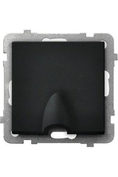 OSPEL Cadru comutator negru GPPK-1R/m/33