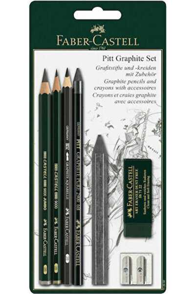 Faber Castell Set de creioane grafit Faber-Castell Pitt Graphite Master cu ra...