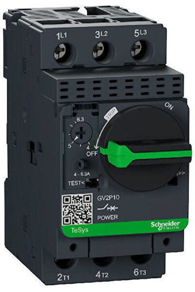 Schneider Electric TeSys GV2 Industrial Thermomagnetic GV2P10