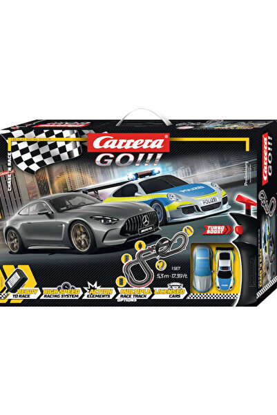 Carrera Go Chase 'n Race Mașină Telecomandată Cod Gri: 20062577