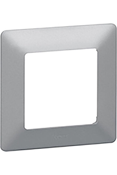 Legrand Valena Life Switch Ramă 1 poziție, montaj vertical, culoare argintie ...