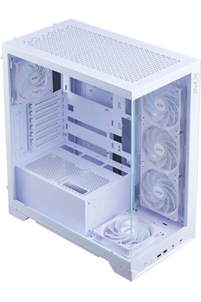Adata Invader X BTF Carcasă PC Gaming Midi Tower cu Fereastră Laterală Albă