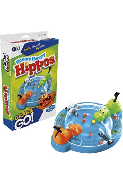 Grab & Go Jocul Hipopotamii Săraci, 2 Jucători, Vârsta 4+, Ediție Engleză