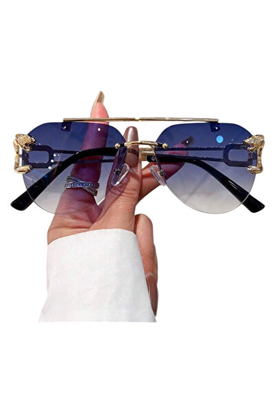 OEM Ochelari de soare, rama metalica la moda pentru femei, design retro