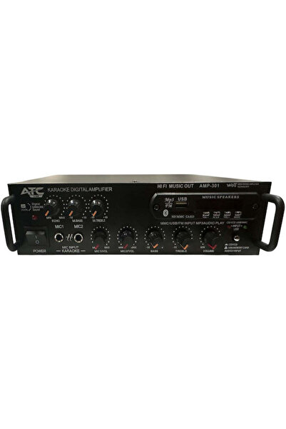 ATC AMP-301 Ενσωματωμένος Επαγγελματικός Ενισχυτής 25W/100V Εξοπλισμένος με U...