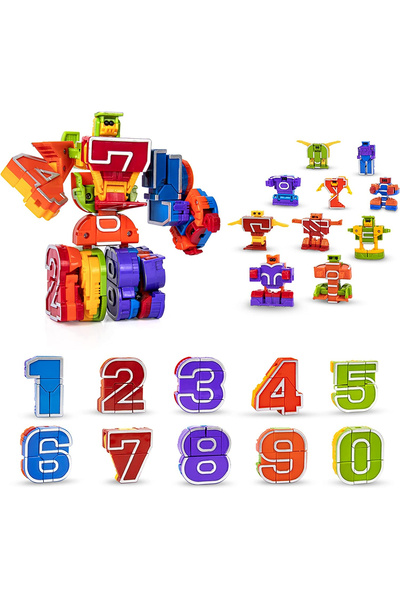 Simply Joy Jucărie educativă stil robot, Simply Joy, cu activități de matemat...