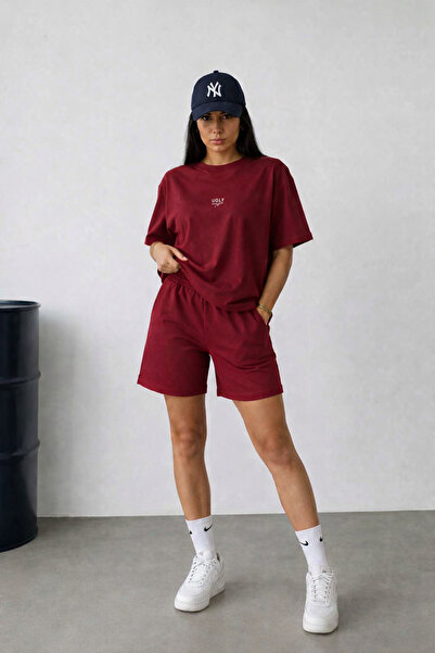 ZAVIXO Men's Oversize 100% Cotton Casual Shorts Set Modern Style