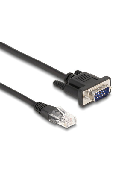 POWERTECH καλώδιο serial RS-232 σε RJ45 CAB-G040, 30cm, μαύρο