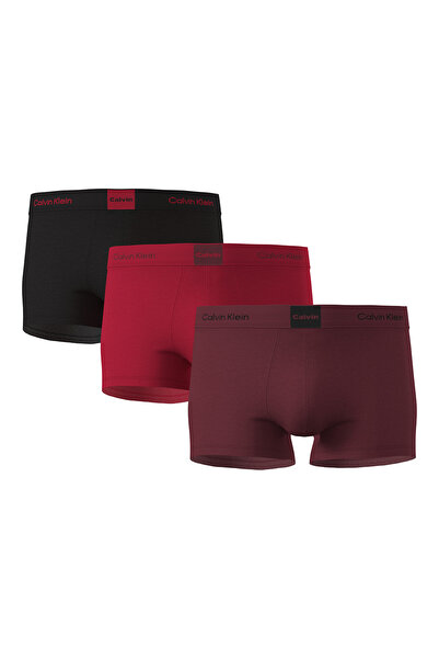 Calvin Klein Boxeri bărbați, pachet de 3 - Imprimeu cu logo iconografic S