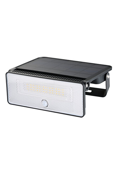 POWERTECH LED ηλιακό φωτιστικό PT-1518 με αισθητήρα κίνησης, 12W, 3600mAh, μαύρο