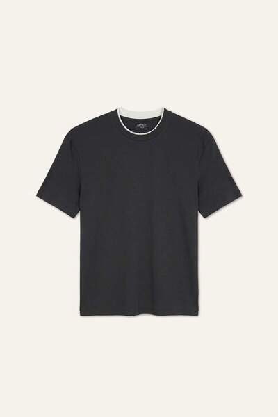 DeFacto Regular Fit Crew Neck Short Sleeve T-Shirt H3421Ax26Sp