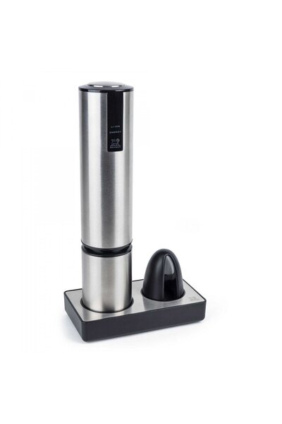 Peugeot Tirbuson electric, Peugeot, Otel inoxidabil, 27 cm, Argintiu