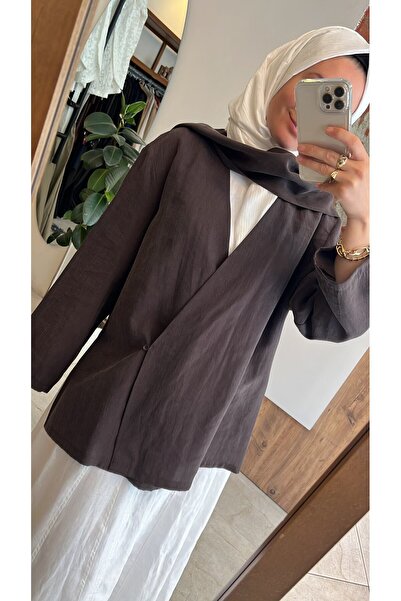 QOOQ STORE Elix kimono kahve QOOQ