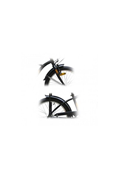 OEM Aparatori Strada Mini 16 +suport, Negru