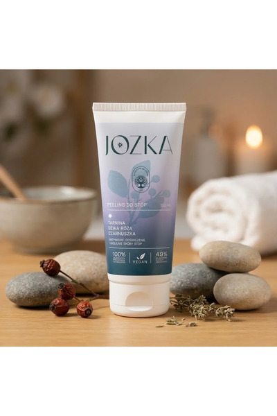 Jozka Peeling pentru picioare cu uleiuri vegetale bio, 100ml,