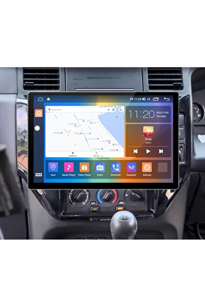 Carplayer شاشة أندرويد لسيارة نيسان باترول سفاري Y61 موديل 2004-2021 مع كاربل...
