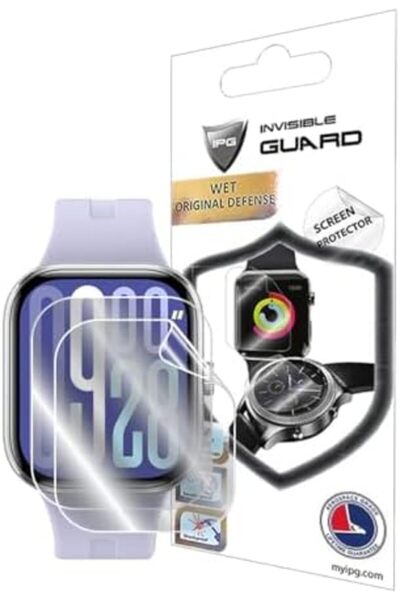 Yıldızan nht shop واقي شاشة IPG HydroGel متوافق مع ساعة Xiaomi Redmi Watch 5 ...
