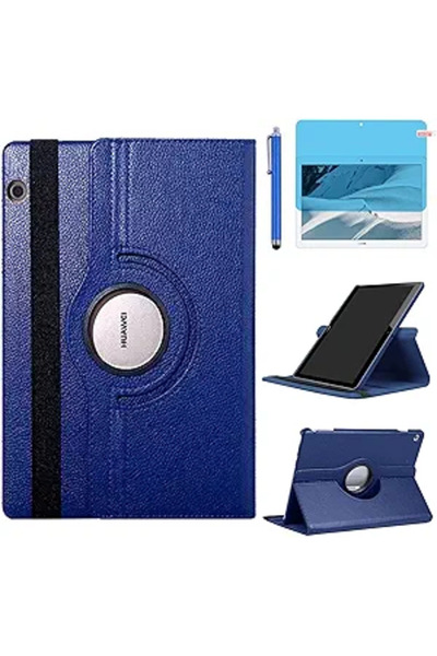 Arabest Tablet Case, 360 Rotating Stand Cover For MediaPad T5 10.1 Inch, Blue...