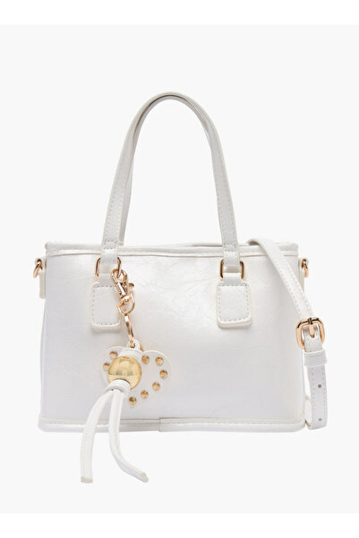 Flora Bella by Shoexpress Textured Tote Bag with Detachable Strap