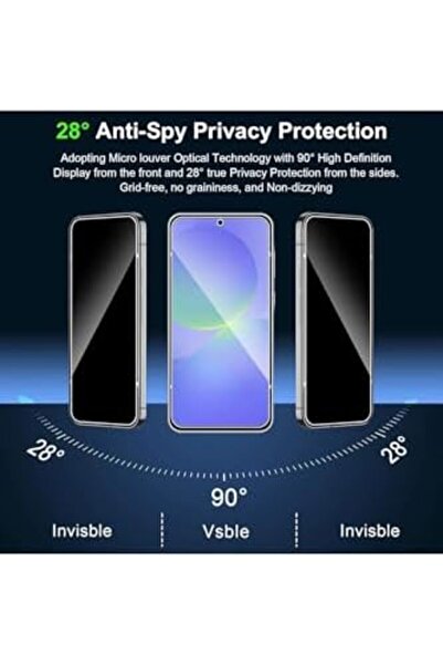 Yıldızan متجر nht - واقي شاشة هايفل (Hayalet) متوافق مع هاتف Galaxy A57، زجاج...