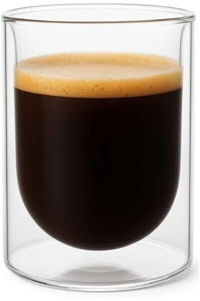 Yıldızan Edl Shop Double Walled Glass, Coffee, Latte, Espresso, Soft Drink Gl...