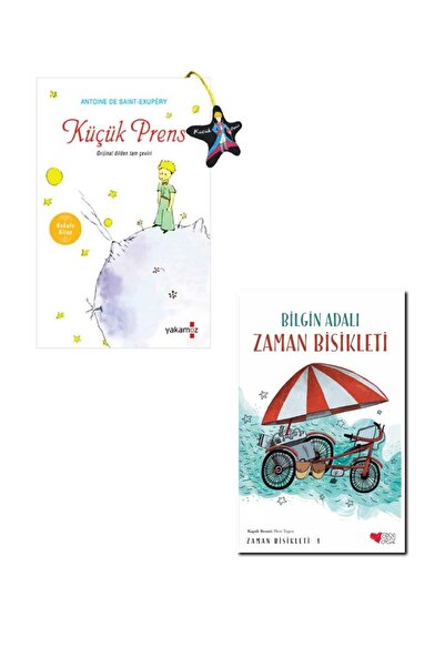 Yakamoz Yayınları 2 Kitap.Küçük Prens + Zaman Bisikleti