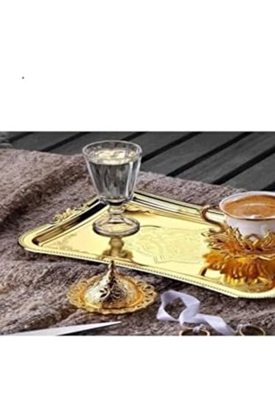 Yıldızan طقم تقديم تيرياكي دامات من إنري شوب، ذهبي، فنجان قهوة 1293253