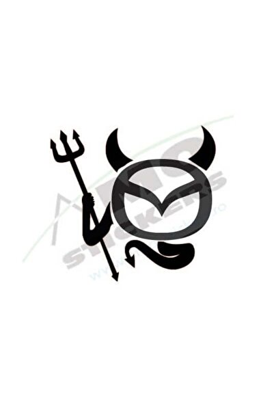 Amo-Stickers Mazda Evil 25cm Verde