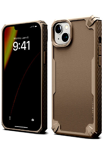 Elago Armor Case - Ανθεκτική Θήκη Σιλικόνης Apple iPhone 14 Plus - Military Sand