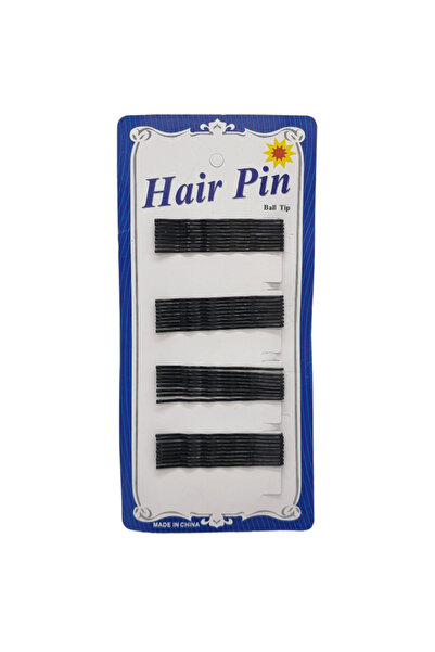 Zenorius Agrafe Par Ondulate Negre-HAIR PIN