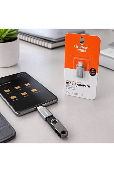 Linkage LKO-02 USB 3.0 USB-C to USB OTG Çevirici Adaptör