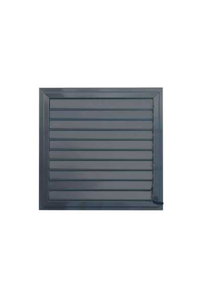 Hobifix Alüminyum Menfez Havalandırma Panjur 40 CM X 50 CM SİYAH