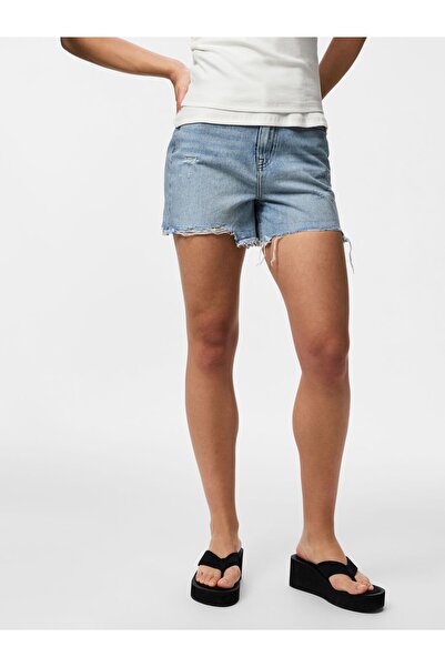 PIECES Jeansshorts PCSUMMER HW