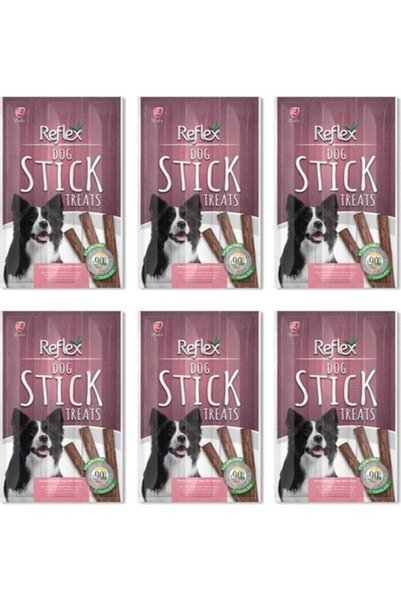 Reflex Somonlu Stick Köpek Ödül Maması 3X11 gr - 6 Paket