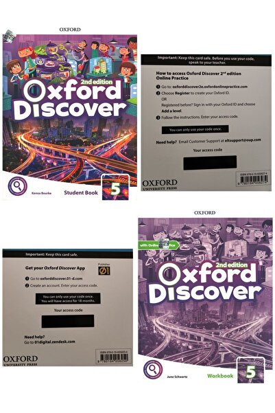 Pearson Oxford Discover (2Nd) 5学生用书含App +练习册含在线练习
