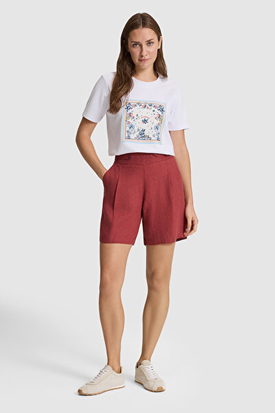 U.S. Polo Assn. Women's Cherry Woven Shorts 50321971-Vr223
