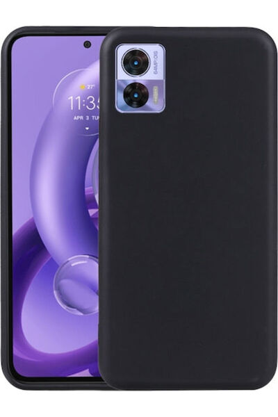 OEM Θήκη Πλάτης Σιλικόνης TPU για Motorola Moto Edge 40 Neo Μαύρο Κωδικός: SY...