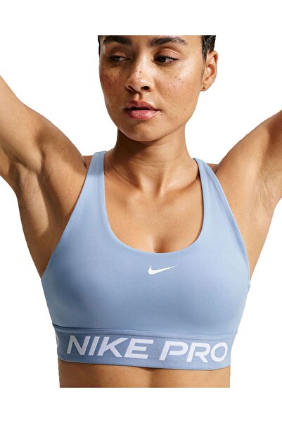 Nike Kadın Crop Pro Dri-FIT NP DF 365 LS BRA Kadın Crop Kadın Atleti Kadın Bra